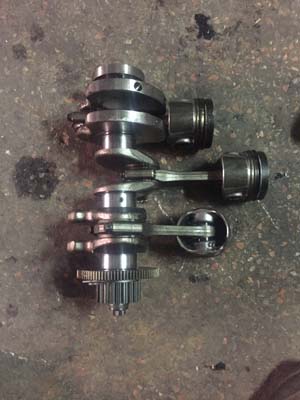 volkswagen polo cus çıkma yedek krank